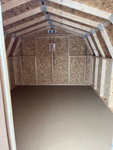10X12 Utility Low Barn Wood Panel Shed Located in Stewartville Minnesota
